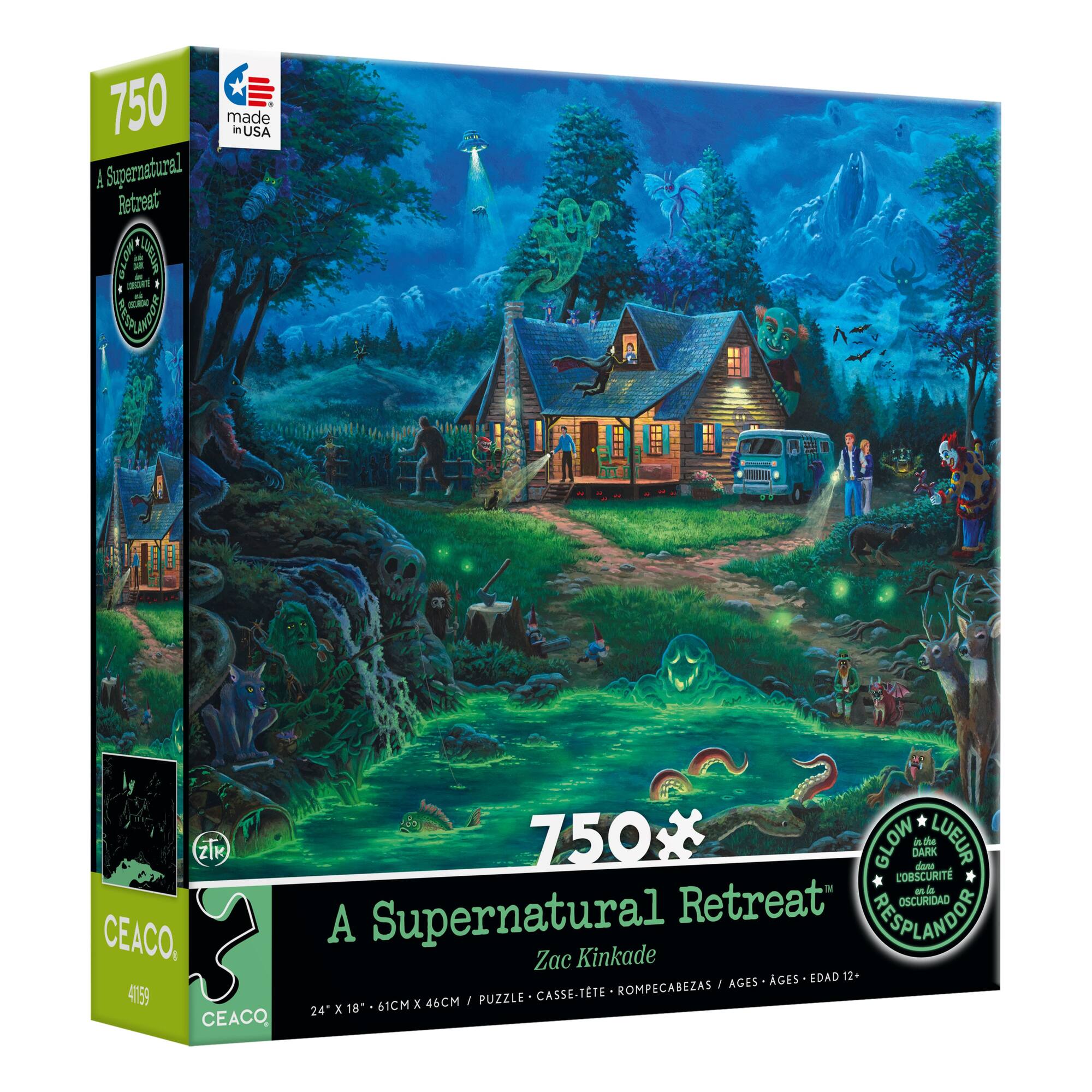 Assorted Deluxe 750 Piece Puzzle